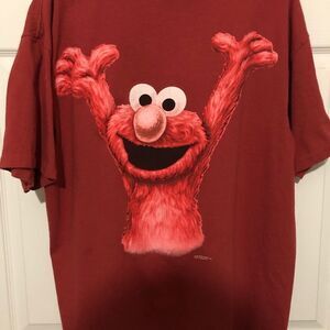 CHANGES Vintage ELMO T Shirt Size XL
